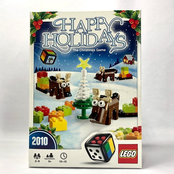 Lego 2010 Happy Holidays The Christmas Game Employee Exclusive RARE - NEW - Picture 1 of 5